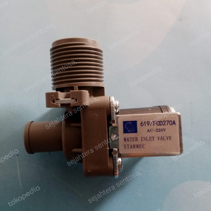 selenoid mesin cuci sharp/water inlet valve mesin cuci sharp