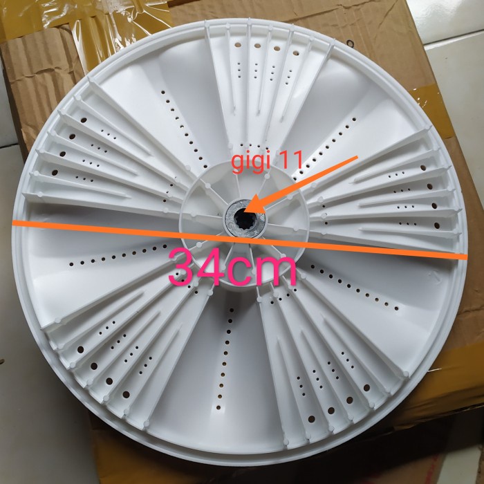 Pulsator mesin cuci electrolux ewt 704S EWT7042