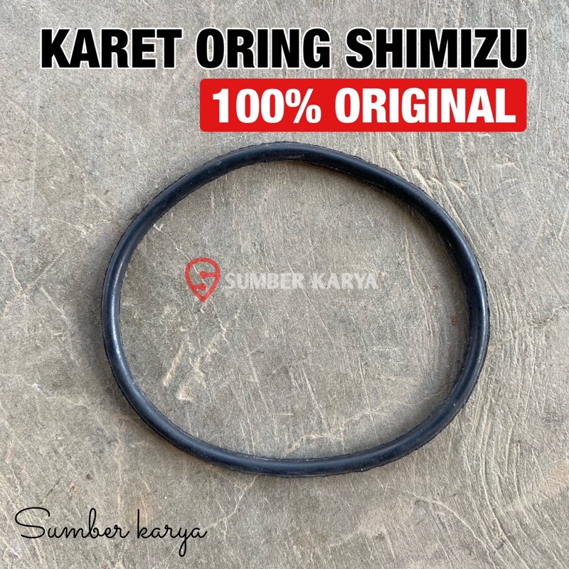 Hjk KARET ORING SHIMIZU BAUT 4 - karet seal cover impeller shimizu original KUALITAS BAGUS