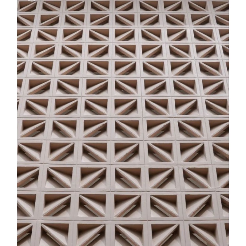 Hjk roster beton minimalis anti tampias, roster anti tampias air hujan, loster beton minimalis anti