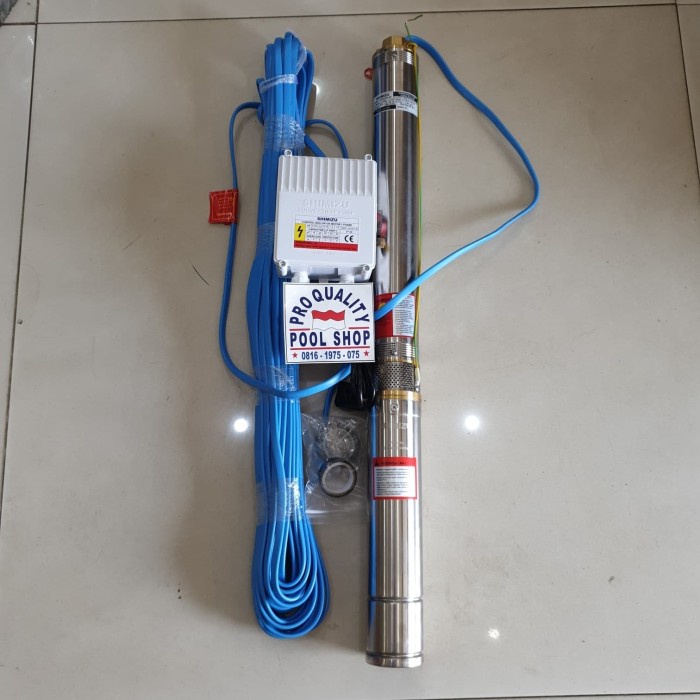 Cuci Gudang Pompa Submersible Shimizu Sp 315K Pompa Satelit 0.5Hp