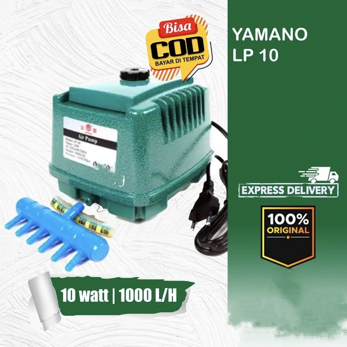Aerator YAMANO LP10 / LP-10 Pompa Udara Aquarium - Kolam Ikan