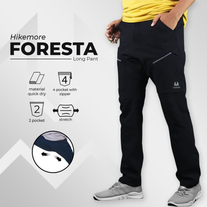 Eiger Aoki - Celana Gunung Outdoor Quickdry Hikemore