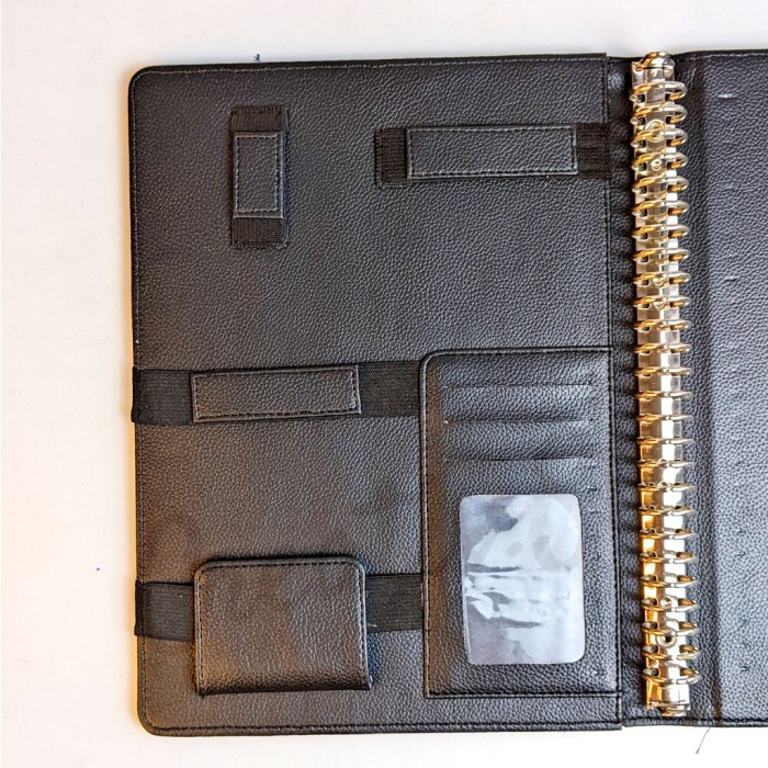 

[Tulis.Id] Premium Pocket Leather Binder B5 Binder Kuliah Organizer