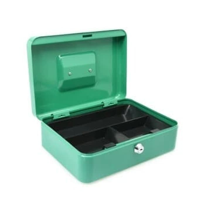 Krisbow Cash Box 10 In Hijau - Safety Box