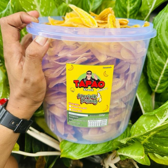 

terbaru !!! pisang kepok toples 5liter ready