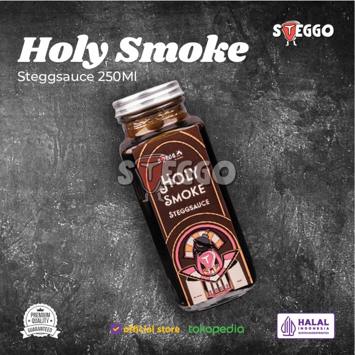 

Steggsauce Holy Smoke / Steak Sauce (250Ml) By Steggo