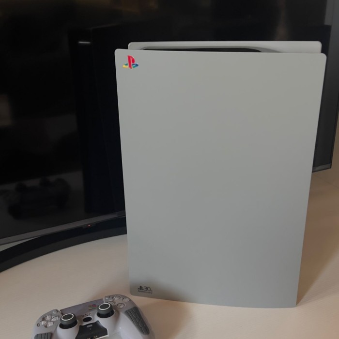 playstation ps 5 fat disc 30th anniversary case casing console grey pre order import