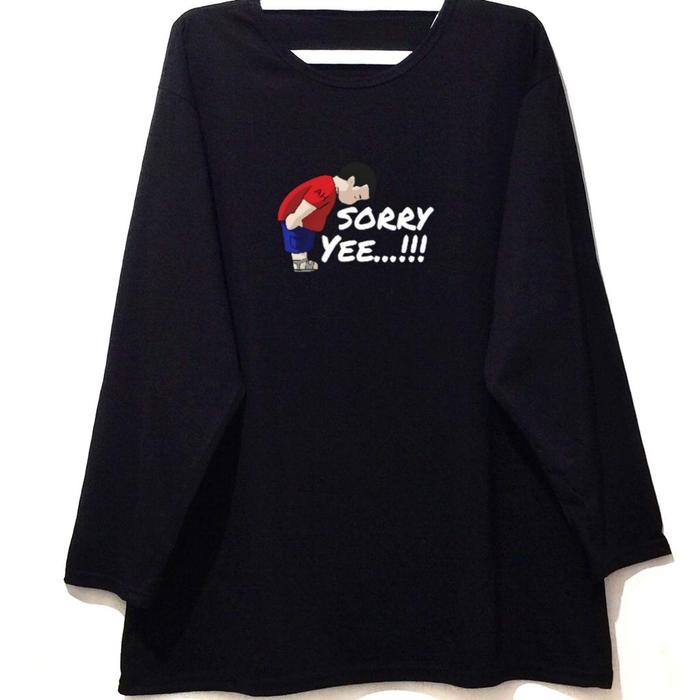 TERLENGKAP ( COD ) KAOS JUMBO LENGAN PANJANG XXXL LD 130 - XXXXL LD 140 / SRY / KAOS JUMBO /OVERSIZE