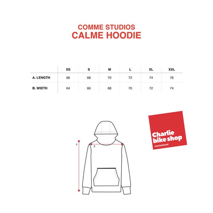 Comme Studios Comme Unity Box Fleece Hoodie - Unisex