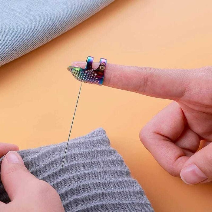 

Sewing Thimble Finger Protector - Pelindung Jari