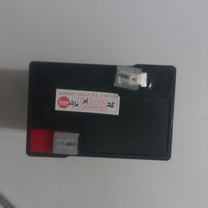 PANASONIC BATERAI AKI/ACCU KERING 6V4, 5AH TIPE LC-V064R5NA ORIGINAL