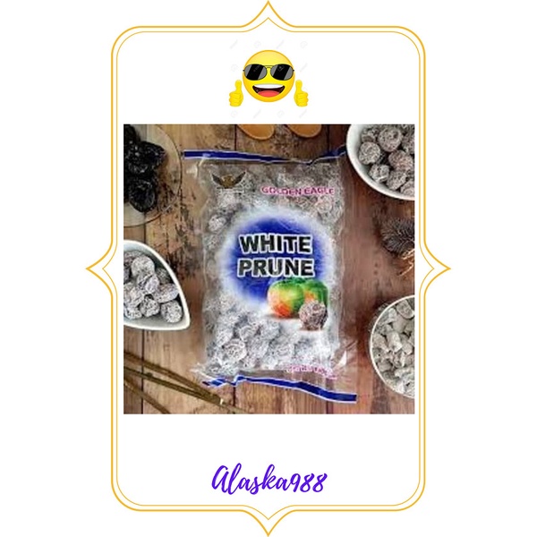 

Golden Eagle White Prune / Manisan Buah Prune Putih/ Prune Candy 500Gr