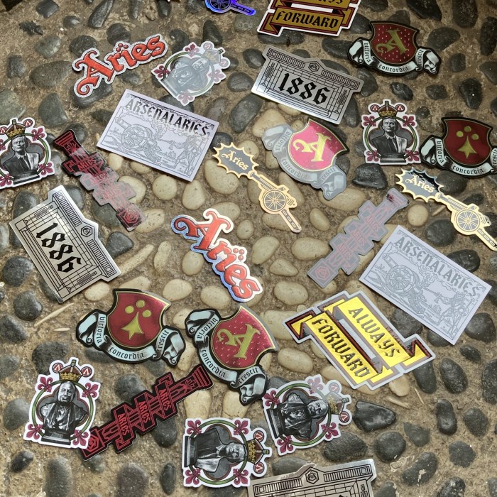 Arsenal x Aries Arise Sticker