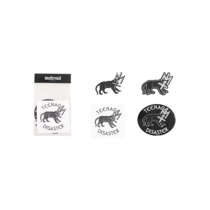 Sticker pack MATERNAL x TEENAGE DEATH STAR teenage sp