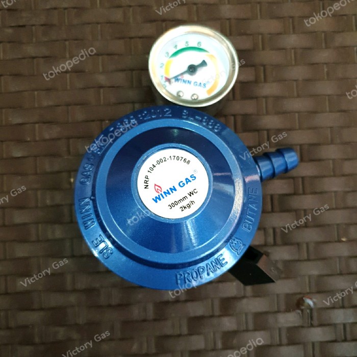 Regulator gas WINNGAS SLE 888 amper Kode 941