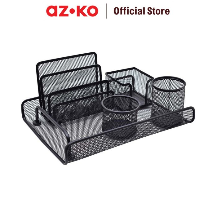 

Azko Odi Set Organizer Alat Tulis 5 Pcs - Hitam