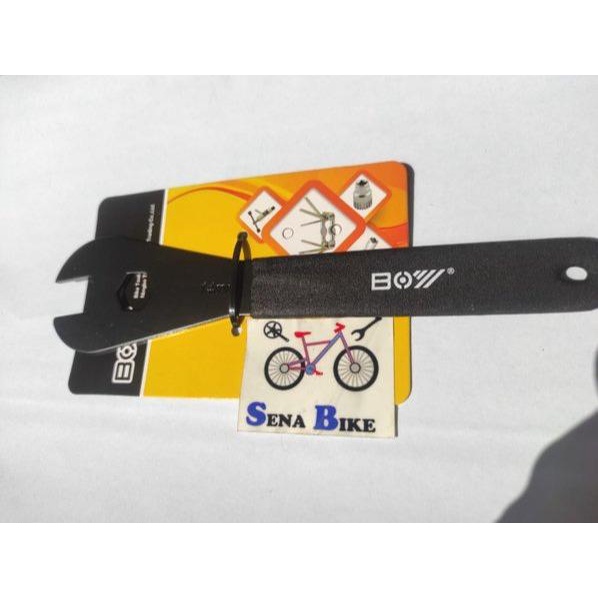 BOY - Kunci Pedal Sepeda/ Kunci Pas Pedal/ Kunci Kones 13/ 14/ 15/ 17/ 18/ 19 - Kunci untuk Pasang