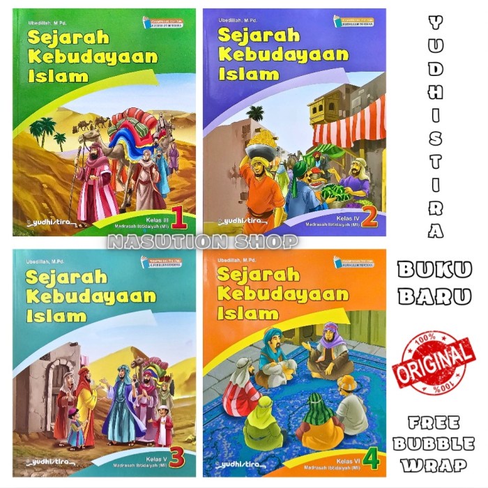 

SALE !!! BUKU SKI KELAS 3 4 5 6 MI YUDHISTIRA KURIKULUM MERDEKA KM MADRASAH IBTIDAIYAH SEJARAH