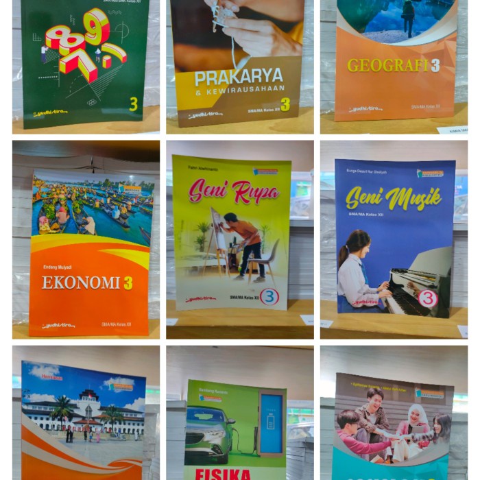 

SALE !!! BUKU PAKET SMA KELAS XII KURIKULUM MERDEKA PENERBIT YUDHISTIRA READYY