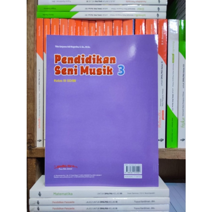 

SALE !!! BUKU PENDIDIKAN SENI MUSIK KELAS 3 SD KURIKULUM MERDEKA YUDHISTIRA READYY