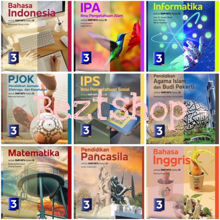

SALE !!! BUKU PAKET KELAS IX-9 SMP/MTS KURIKULUM MERDEKA - GRAFINDO READYY
