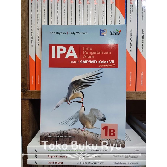 

SALE !!! BUKU IPA 1B KELAS 1/7 SMP KURIKULUM MERDEKA ERLANGGA READYY