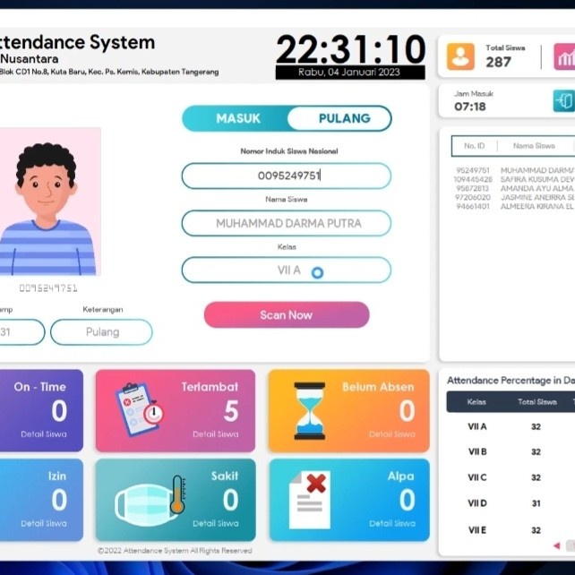 KUYY E ABSENSI SISWA COD