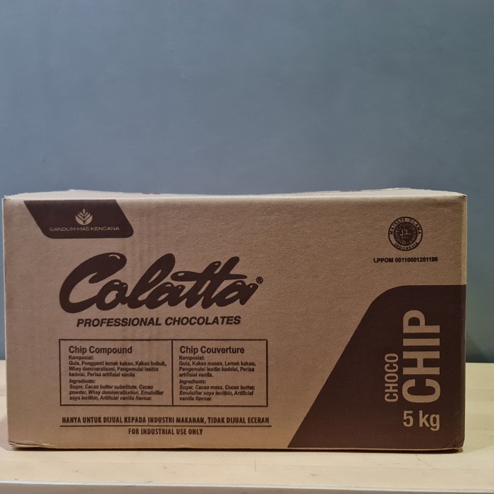 

Ready Stok" Colatta Dark Chocolate Chips Repack 250 Gr