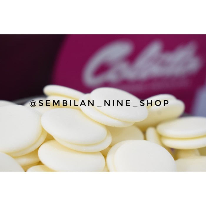 

Ready Stok" Colatta White Compound Coin 250 Gram Chocobitz Cokelat Putih Kancing