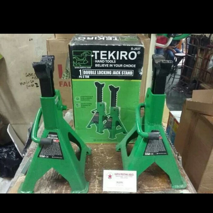 Jack Stand Tekiro 3 Ton / Double Locking Jack Stand Tekiro 3T