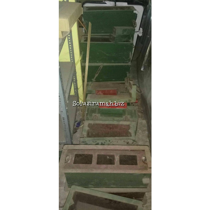 ~~~] CETAKAN BATAKO LUBANG 40*10*20 IJO+GEPUK BESI