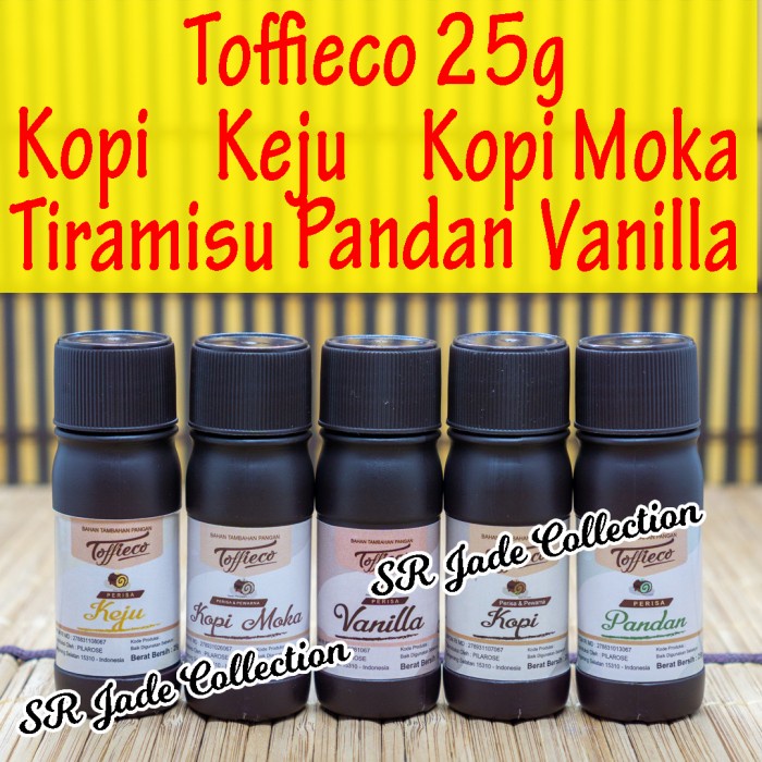 

Ready Stok" Toffieco 25 Gr Tofieco Flavour Flavor Perisa Essence Esen Tofico 25Gr