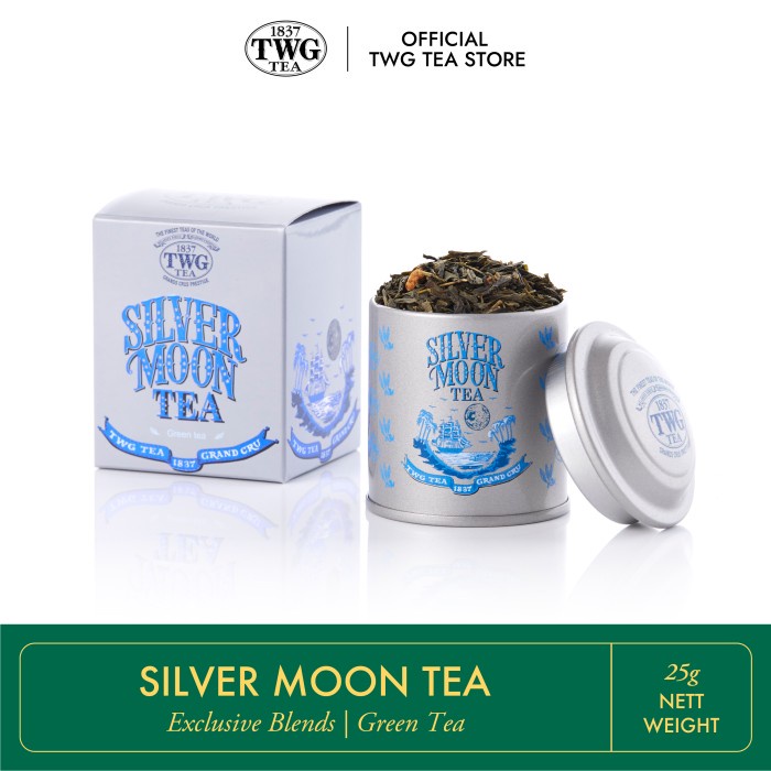 

TWG Tea Silver Moon Tea, Mini Tin Tea, 20g