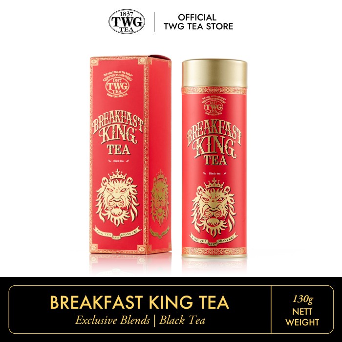 

TWG Tea Breakfast King Tea, Haute Couture Tea Tin, 100g