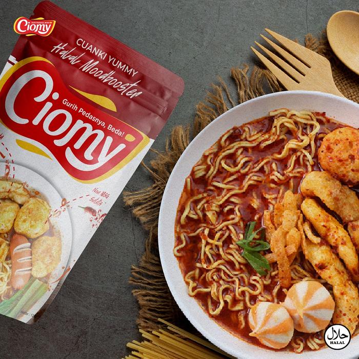 

CIOMY - Cuanki Pouch Ayam Pedas Original 80g Halal Praktis/ Ciomy Cuanki Pouch Spicy