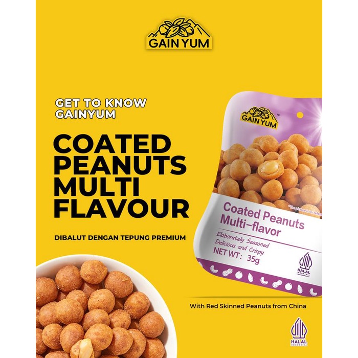 

[ BUNDLING NGEMIL CERIA ] Gain Yum Snack - Bundling Paket Ngemil Ceria With GainYum