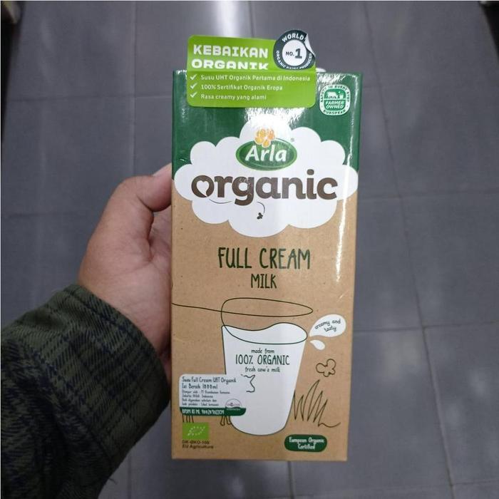 

ARLA - Organic Full Cream Milk 1L / Susu UHT Organik - Susu Organik 100% Sapi