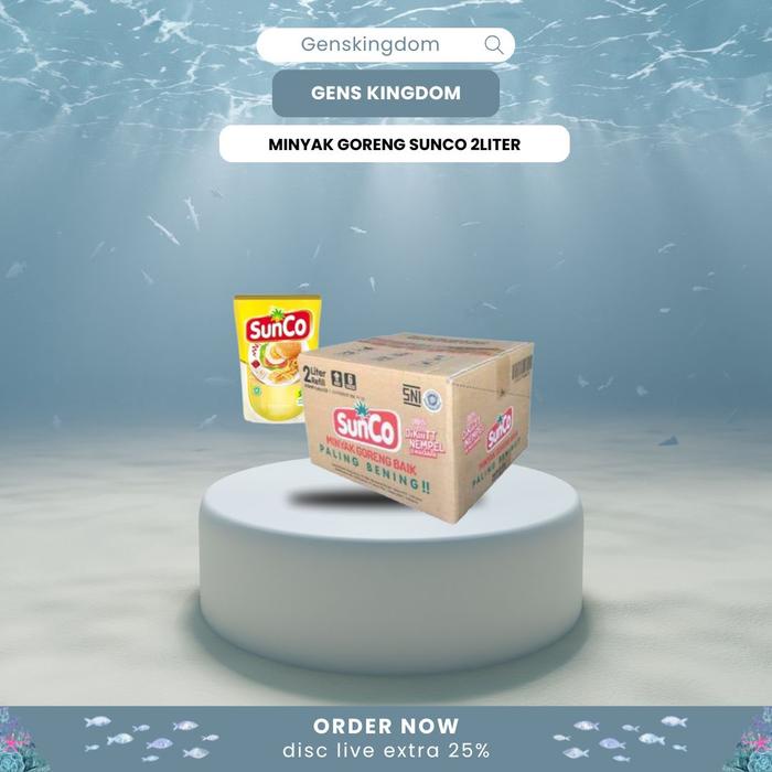 

[EXCLUSIVE LYLA X GENSKINGDOM PAYDAY] - MINYAK SUNCO ISI 4 POUCH MINYAK KELAPA SAWIT PREMIUM