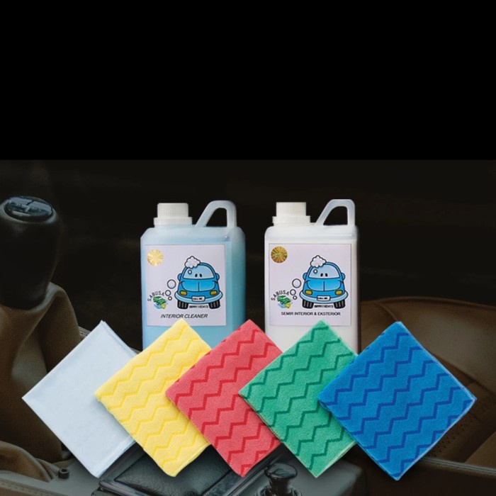 Paket Perawatan Pembersih dan Pengkilap Interior Mobil Lengkap SABUSA