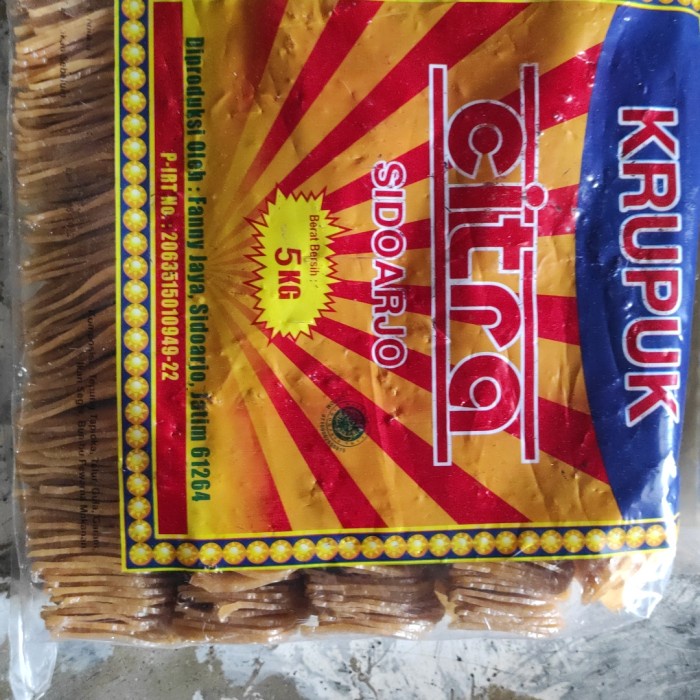 

Terbatas!! Krupuk Udang Citra, rasa udang Mantul Bal 5 kg