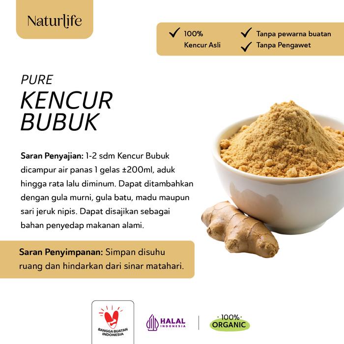 

Kencur Bubuk dari Naturlife Indonesia