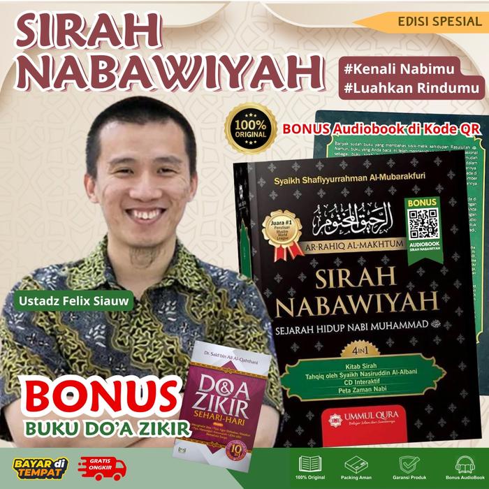 

Viral [Terlaris & Best Seller] Buku Sirah Nabawiyah Hard Cover : Sejarah Hidup Nabi Muhammad Bonus