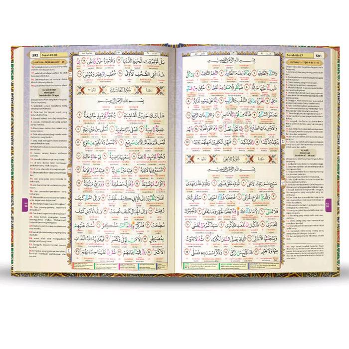 

Viral Al Quran Al-Madrasah Duo Latin Alqoshbah Ukuran A4 Besar A5 Sedang Tajwid Terjemah Packing