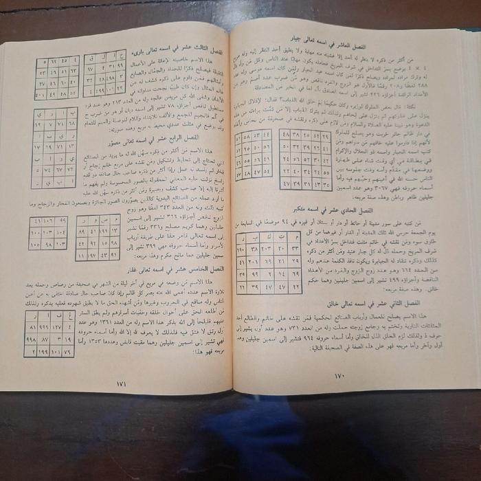 

Ready Stock Kitab Syamsul Maarif Kubro Al Ma'Arif Al Kubro 4 Juz 1 Jilid Kertas Kuninh Packing Aman
