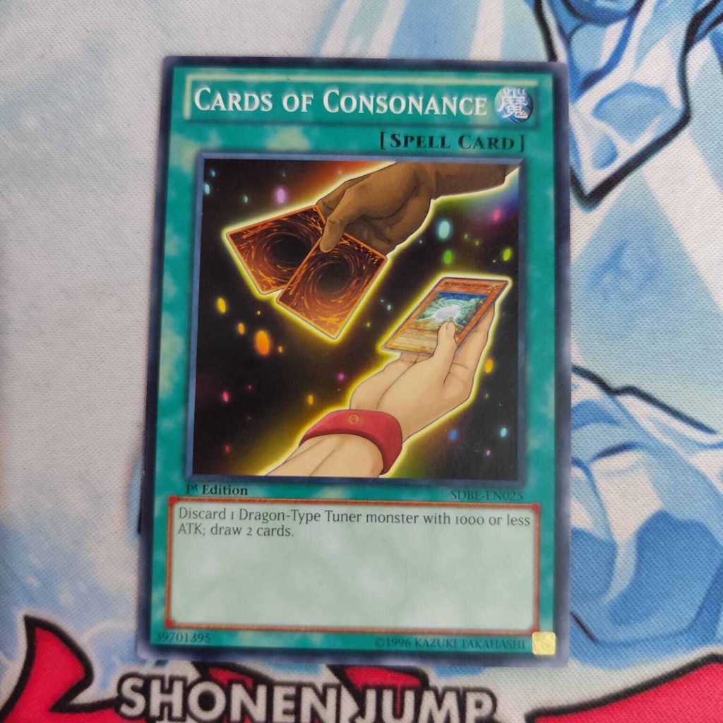 yugioh cards of consonance SDBE common  original