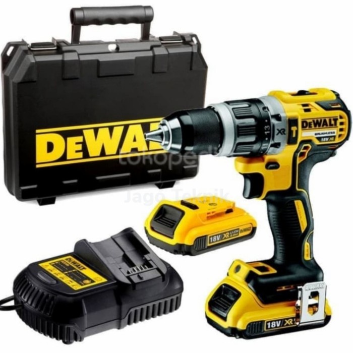 >*>*>*>*] Dewalt Bor Tembok Cordless Hammer Drill Baterai 18 V DCD 796 DCD796