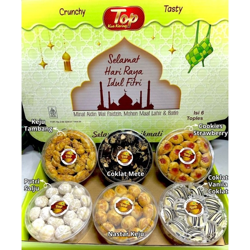 

HOT PRODUCT Top Cookies Paket Lebaran
