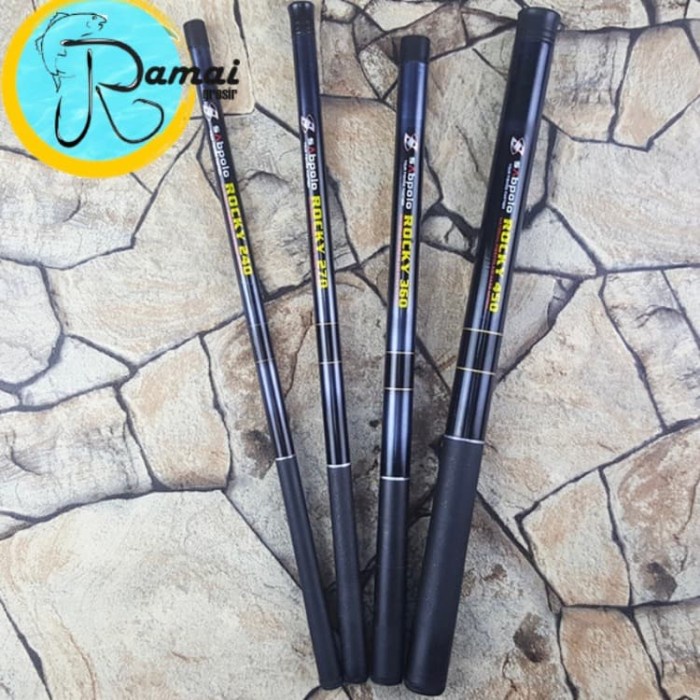 Joran Tegek Ruas Pendek Rocky 270 Hard Action Fiber