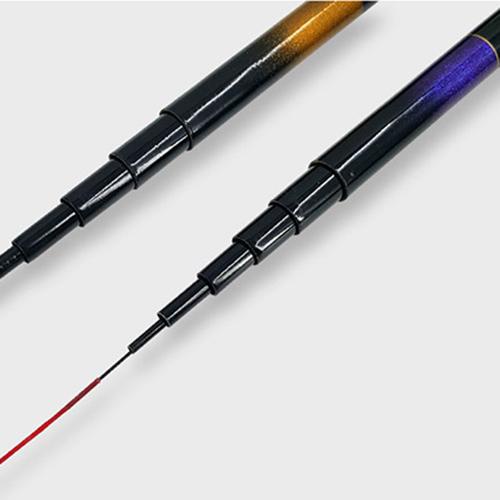 Joran Tegek Pancing Liuzi Batik Ungu Hijau Seri Power Jack Torque 360 450 540 Stik